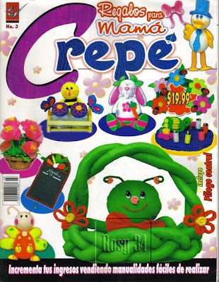 Revista: Crepé. Regalos para mamá