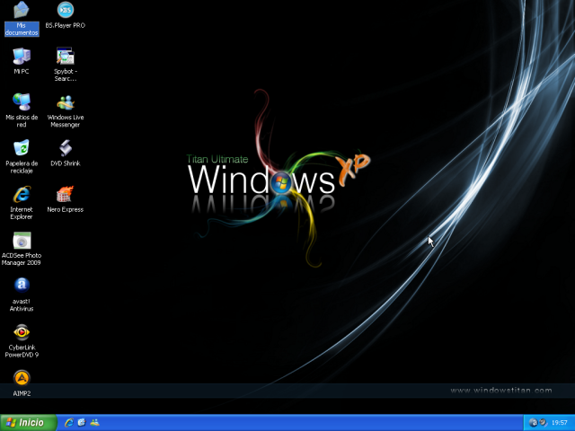 Windows XP Titan Ultimate Edition v2.4 SP3 Español