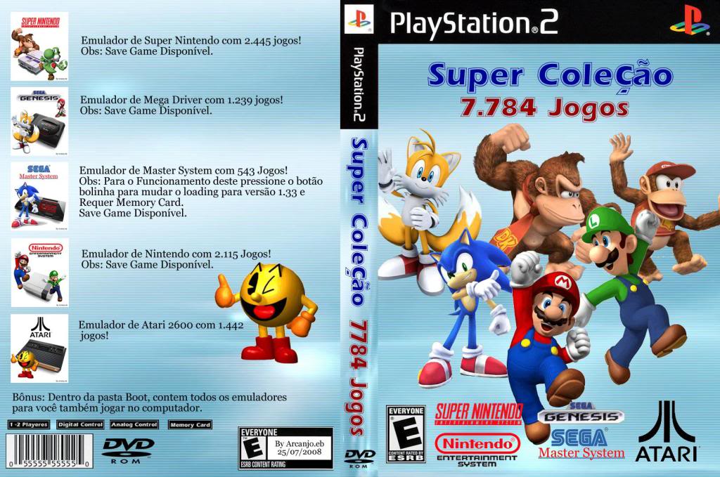Super colección 7.784 juegos [Multi3][PS2]