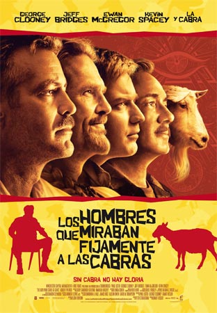 Los hombres que miraban fijamente a las cabras (2009)[BRScr][Castellano][Co