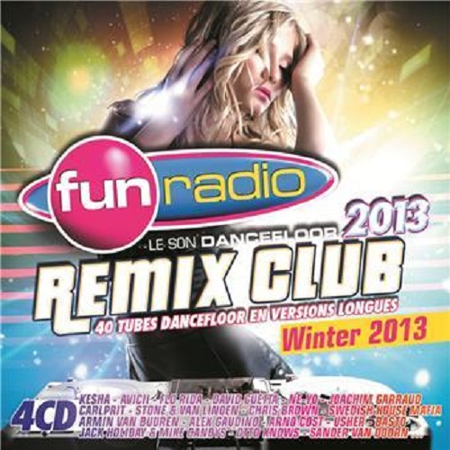 Fun Radio Remix Club Winter 2013 [4CDs] (2013)